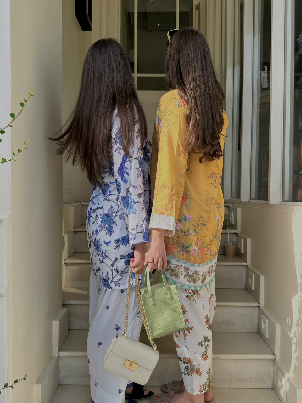 Golden Meadow – 2 Piece Blended Swiss Lawn Co-ord Set